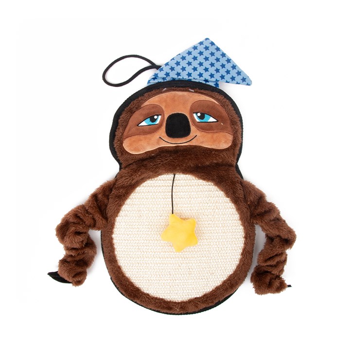 Sleepy Stars Sloth Scratcher Cat Toy