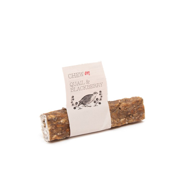 Chew On Quail & Blackberries Bar Dog Treat