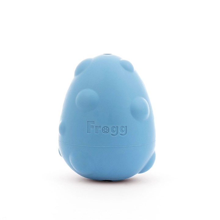 Frogg Egg Blue Dog Toy