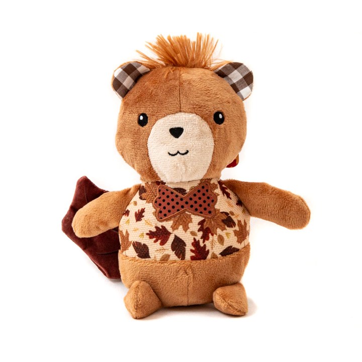 Autumn Animals Shane The Beaver Dog Toy