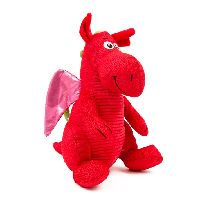 Great & Small British Beasts Welsh Red Dragon Dog Toy