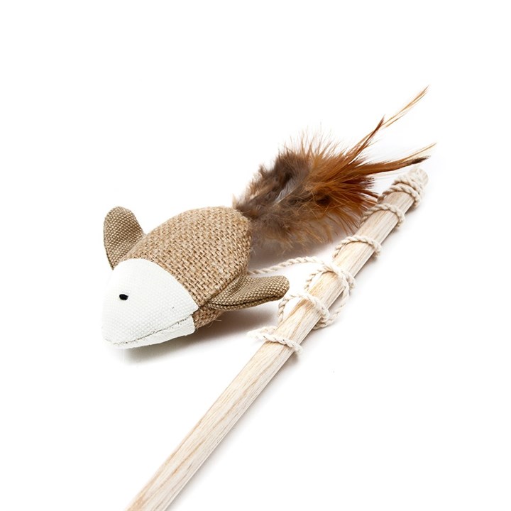 Fish & Feather Cat Toy