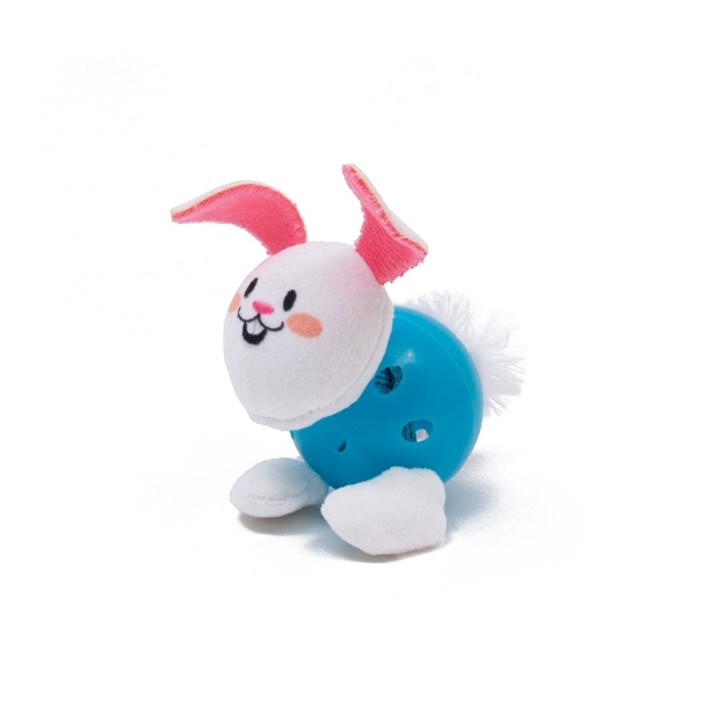 Fiesta Bunny Hop Ball Cat Toy