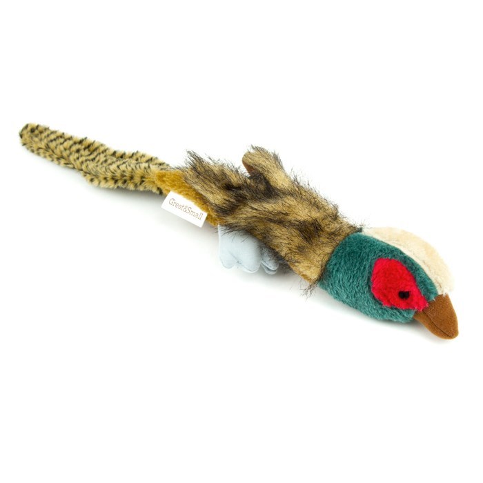 Flat Pheasant Dog Toy