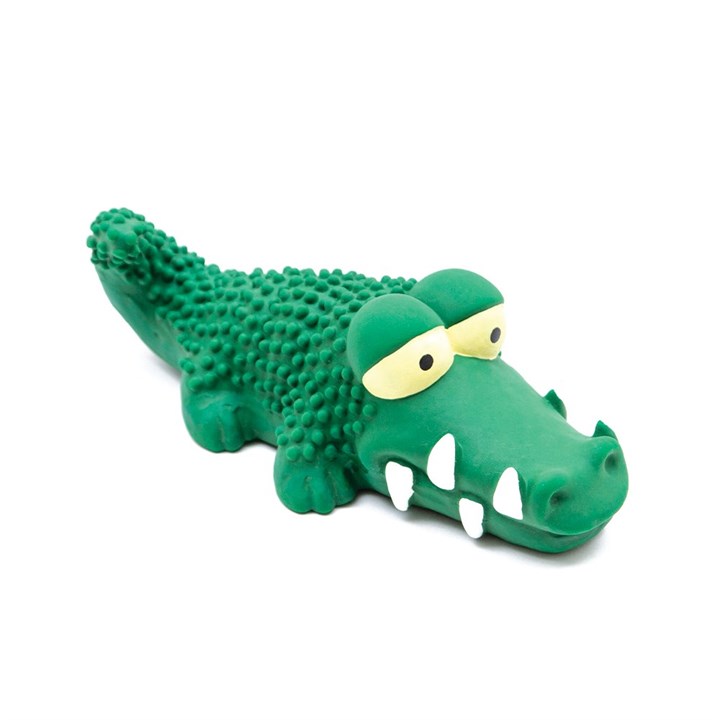 Latex Crocodile Dog Toy
