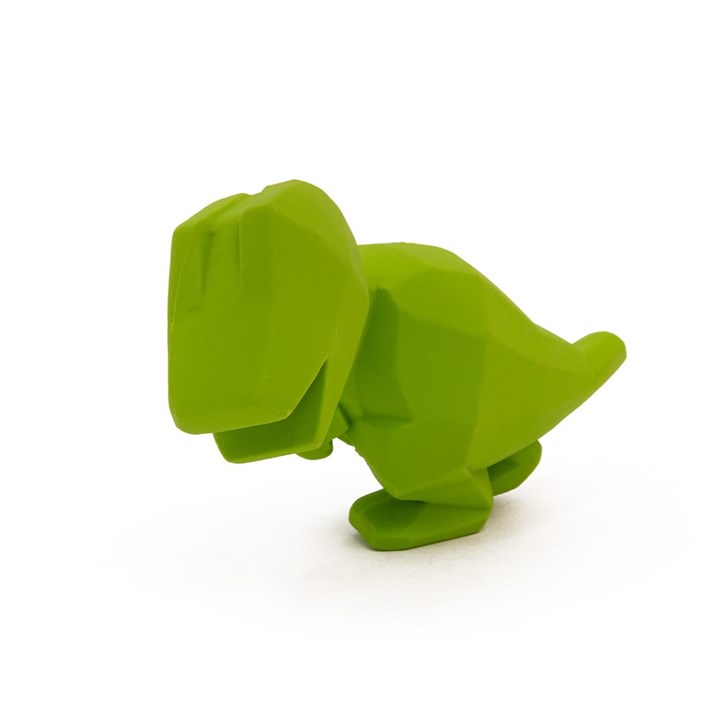 Latex Geometric T-Rex Dog Toy