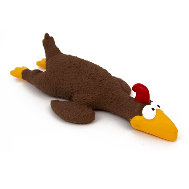 Latex Rooster Dog Toy