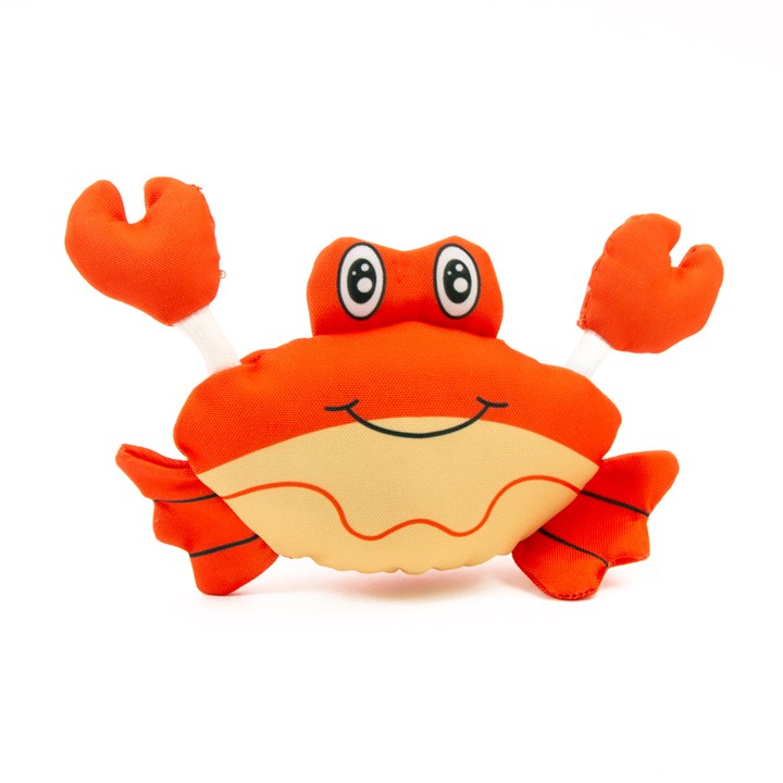 Great & Small Ocean Oddity Crab Floating Dog Toy