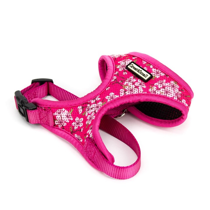 Penrose Blossom Pink Mesh Dog Harness
