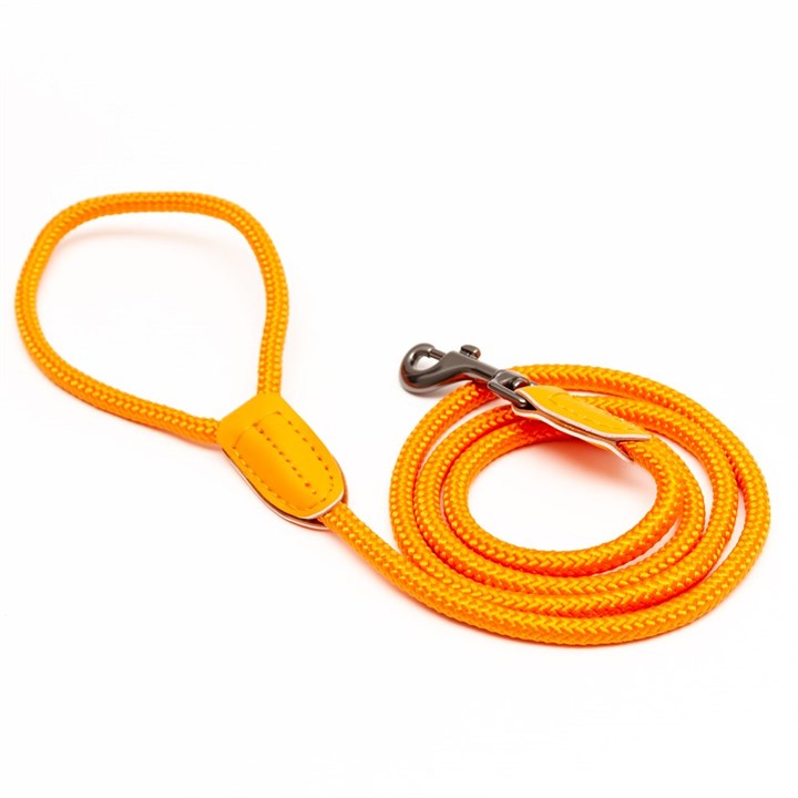 Penrose Rope Dog Lead Orange