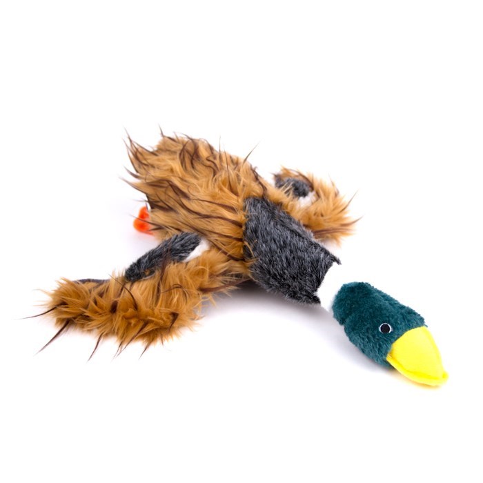 Plush Duck Dog Toy
