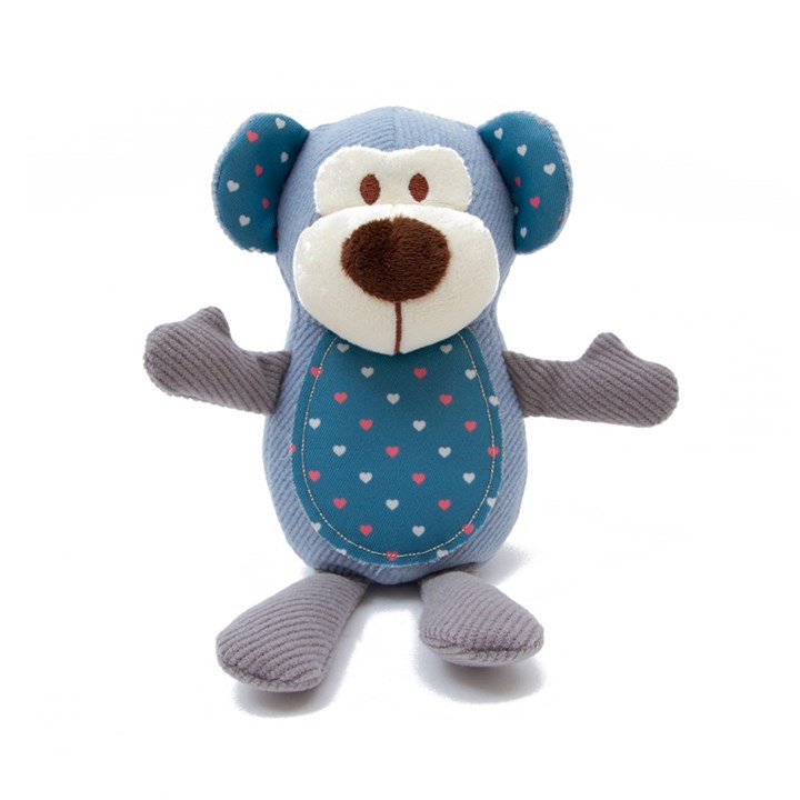 Puppy Love Bear with tail Dog Toy