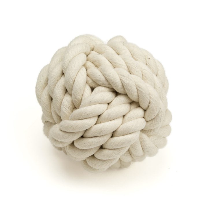 Knotted Rope Ball Dog Toy