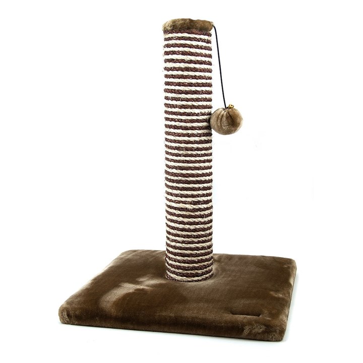 Snuggle&Scratch Play Cat Scratcher Brown Plush