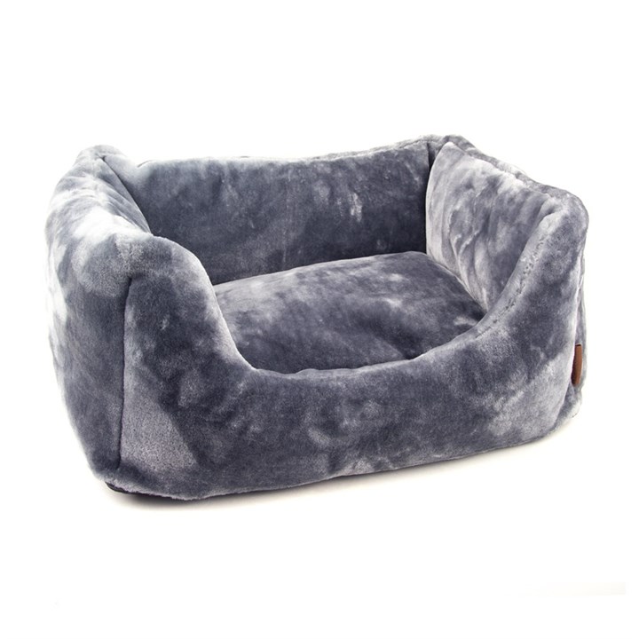 Snuggle&Snooze Grey Lounge Pet Bed