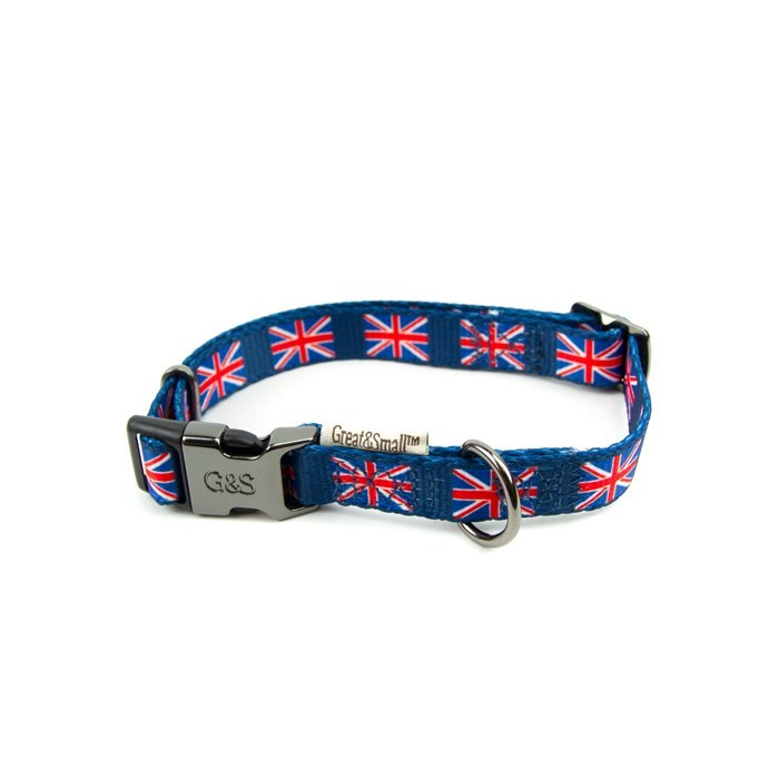 Penrose Union Jack Dog Collar