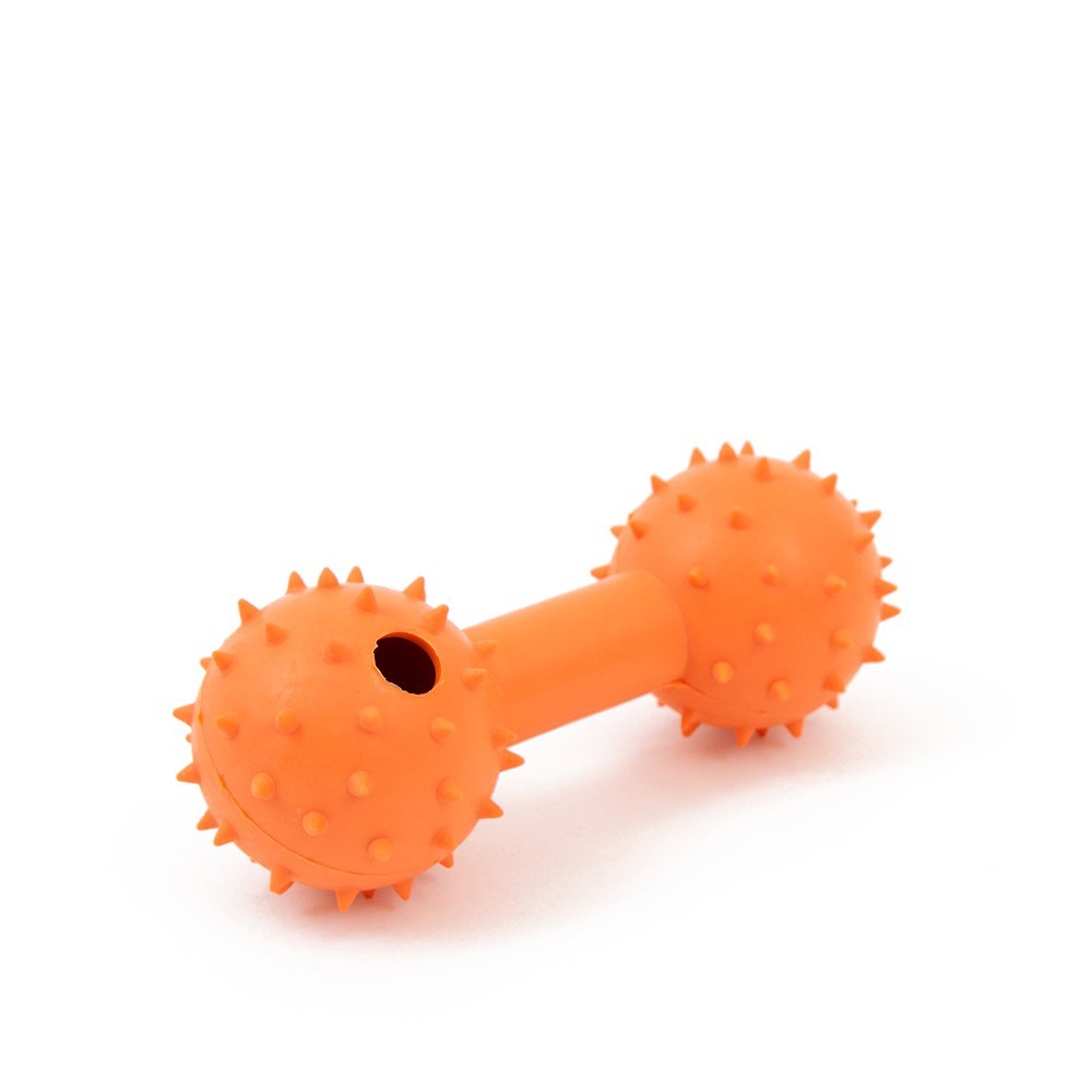Dumbbell Natural Solid Rubber Dog Toy