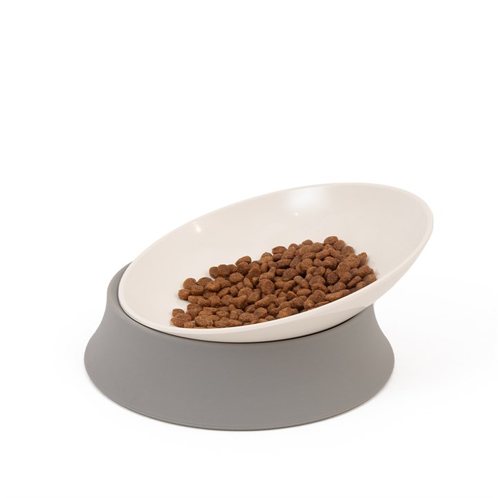 Tilted Cat Food Dish