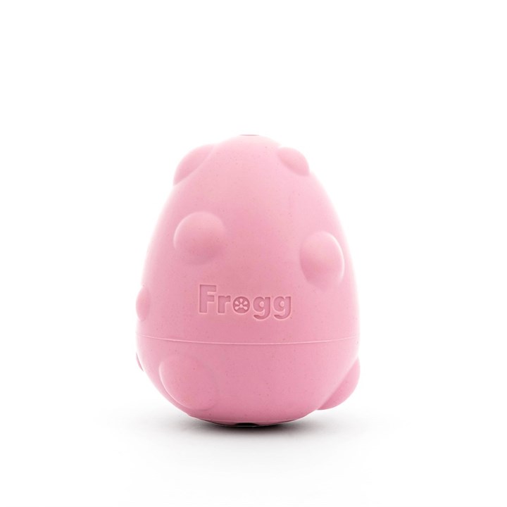 Frogg Egg Pink Dog Toy