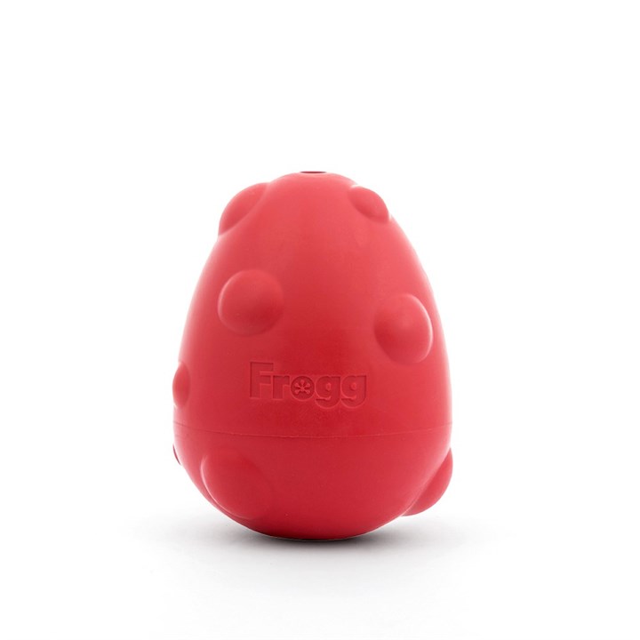 Frogg Egg Red Dog Toy