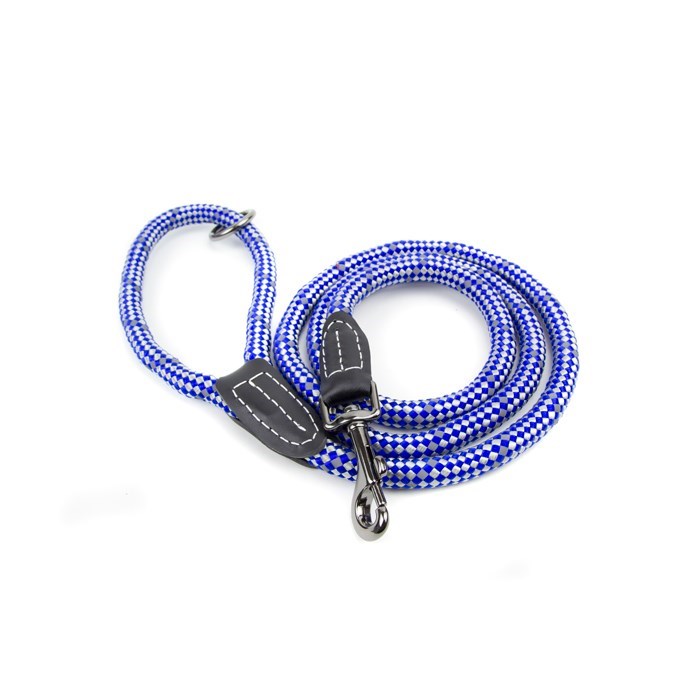 Rope Dog Lead Blue
