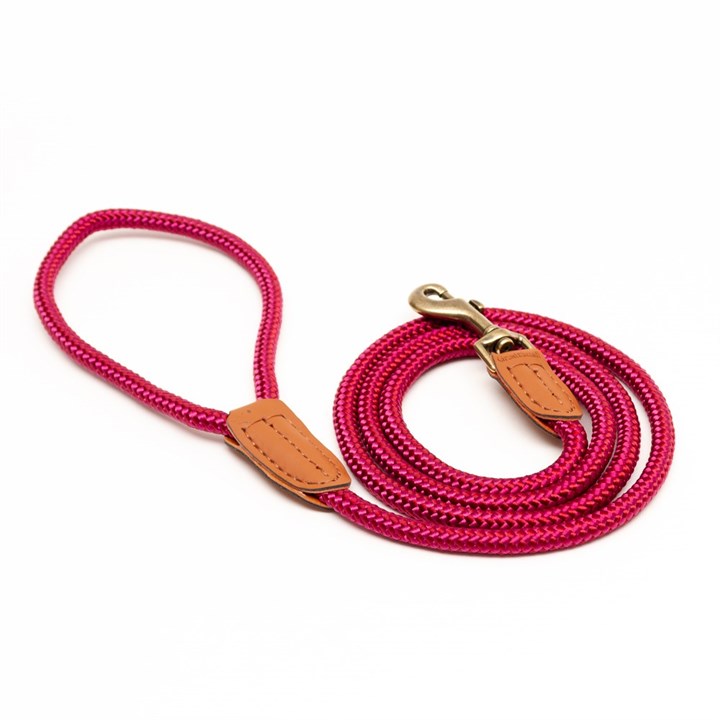 Country Rope Trigger Dog Lead Red