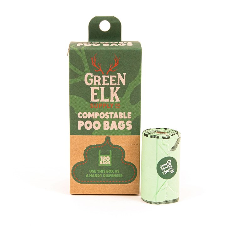 Green Elk Compostable Dog Poo Bags