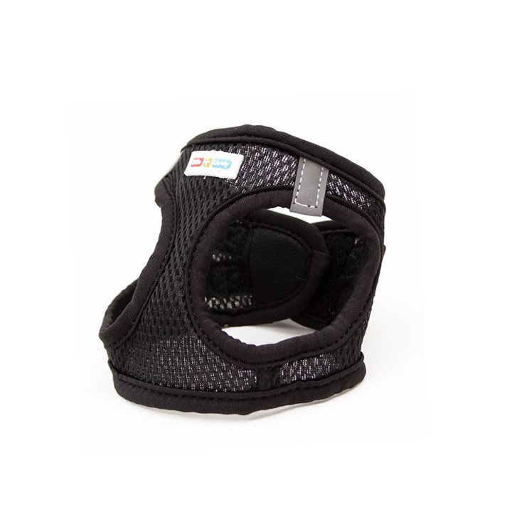 Little&Lively Black Mesh Dog Harness with Velcro