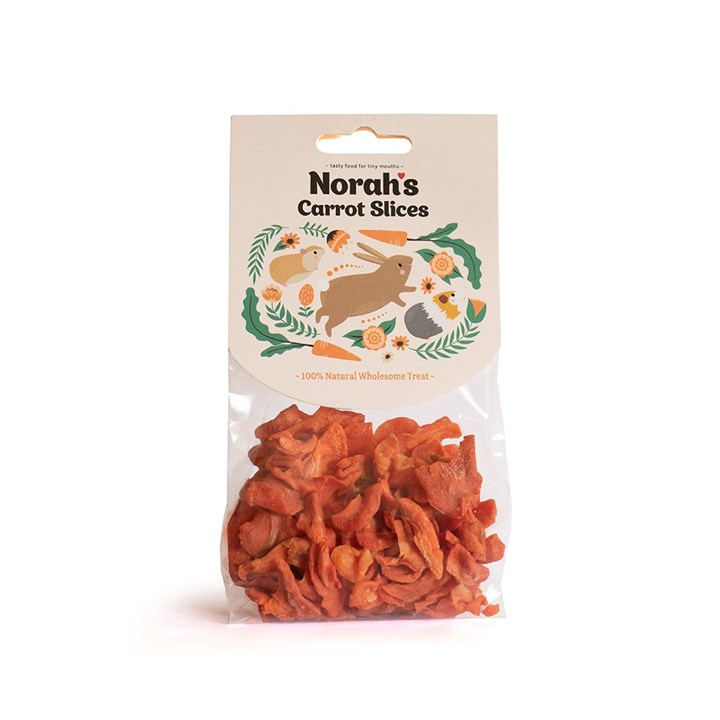 Norah's Carrot Slices Small Animal Treats