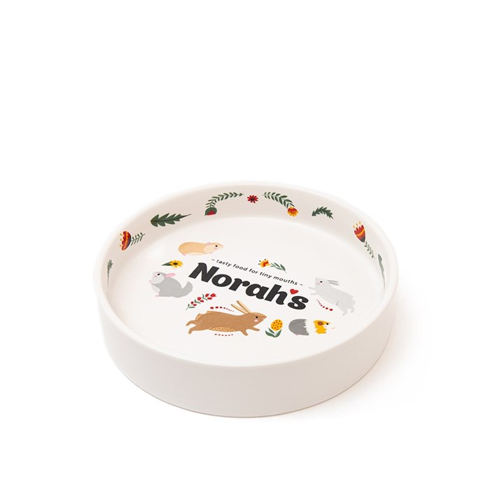 Norah's Small Animal Ceramic Food Bowl